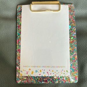 MINI CONFETTI CLIPBOARD